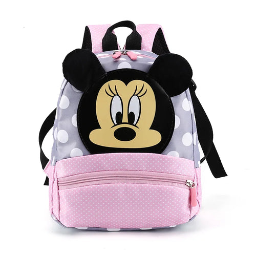 Disney New Minnie  Design Kindergarten Schoolbag Cute Children