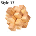 Load image into Gallery viewer, New Wooden Kong Ming Lock Lu Ban Lock IQ Brain Teaser Educational Toy
