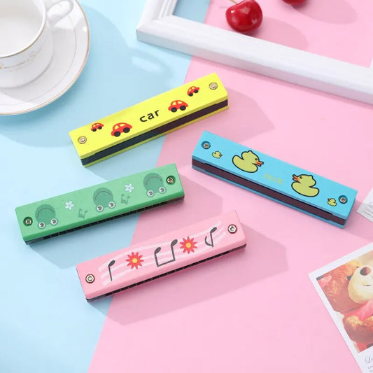 3Pcs 16 Holes Harmonica Musical Instrument Montessori Educational Toys