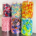 Load image into Gallery viewer, 20/50/100PCS Colorful Basic Nylon Ealstic Hair Ties for Girls Ponytail
