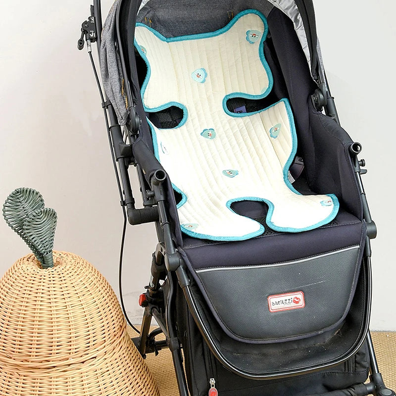 Baby Stroller Liner Breathable Newborn Car Seat Cushion Changing Nappy