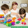 Load image into Gallery viewer, Matching Dinosaur Toy With storage bucket Montessori Toys for Kids
