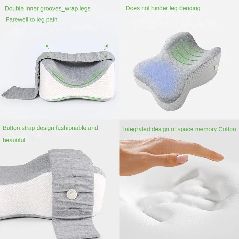 Orthopedic Slow Rebound Memory Cotton Clamp Leg Pillow Maternity Foot