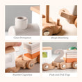 Load image into Gallery viewer, Montessori Toys Wooden Train Birthday Toy Baby Educational Toys Wooden
