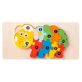 Load image into Gallery viewer, Montessori Wooden Toddler Puzzles for Kids Montessori Toys for
