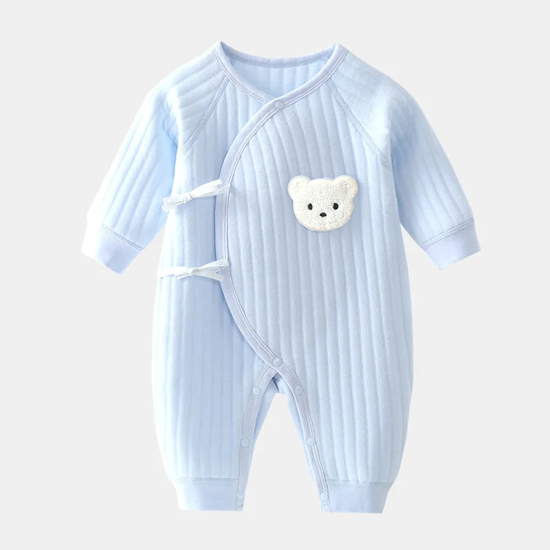 Boys Girls Bodysuit Newborn Onesie Clothes Cotton Toddler Home Wear