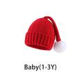 Load image into Gallery viewer, Parent-Child Christmas Hat Big Pompom Mother Kids Knit Beanie Cap
