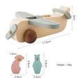 Load image into Gallery viewer, Baby Wooden Building Blocks Aircraft Manned Model Toys Montessori
