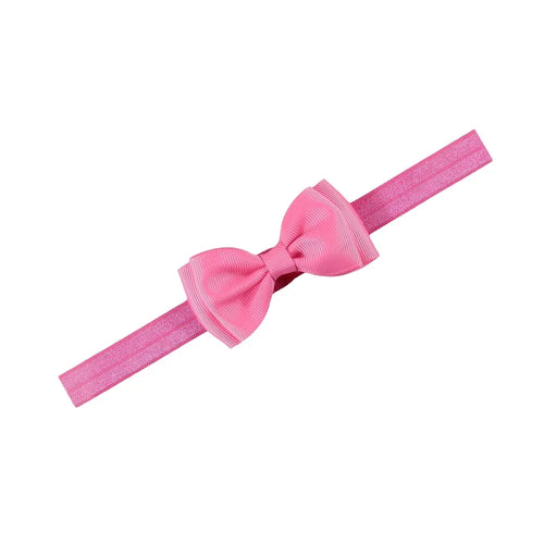 New 1PCS 8*4cm Double Layer Bows Baby Girls Hairband Grosgain Ribbon