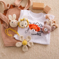 Load image into Gallery viewer, 1pc Baby Animal Crochet Rattle 0 12 Months Baby Toys Mother Kids
