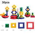 Load image into Gallery viewer, Kids Construction Set Pyramid Building Blocks Set 3D Geometry Space
