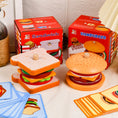 Load image into Gallery viewer, Children Pretend Play Kitchen Toys Hamburger Sandwich Simulation Food
