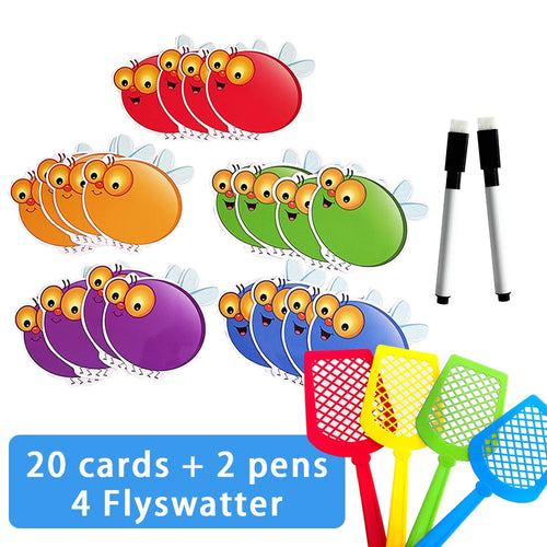 Dry Erasable Cards, DIY Educational Learning Game for Kindergarten,