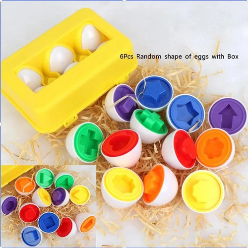 Baby Smart Eggs Montessori Toys 2 Years Toddler Learning Educational