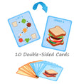 Load image into Gallery viewer, Children Pretend Play Kitchen Toys Hamburger Sandwich Simulation Food
