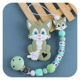 Load image into Gallery viewer, 1-2pcs Personalized Name Baby Pacifier Clips Teethers Dummy Nipple
