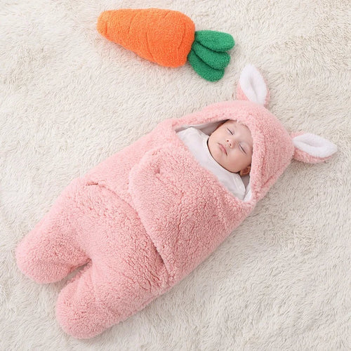 2024 Autumn Winter Infant Toddler Thicken Cashmere Receiving Blankets