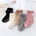 Load image into Gallery viewer, Baby Accessories Newborn Big Bow Floor Socks Infant Children Socks
