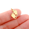 Load image into Gallery viewer, 5pcs/Lot Stainless Steel Pendant Cute Baby Foot /Virgin Mary/Maternal
