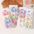 Load image into Gallery viewer, 4Pcs/set Candy Colored Hair Clip Set for Girls Double Layered Bow Cute
