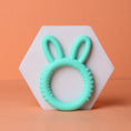 Load image into Gallery viewer, 1/4pcs Baby Silicone Teether Bunny Baby Pacifier Bite Happy Children
