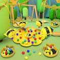 Load image into Gallery viewer, Montessori Kid Magnetic Fishing Bee Board Game Toy Hungry Bee Eat
