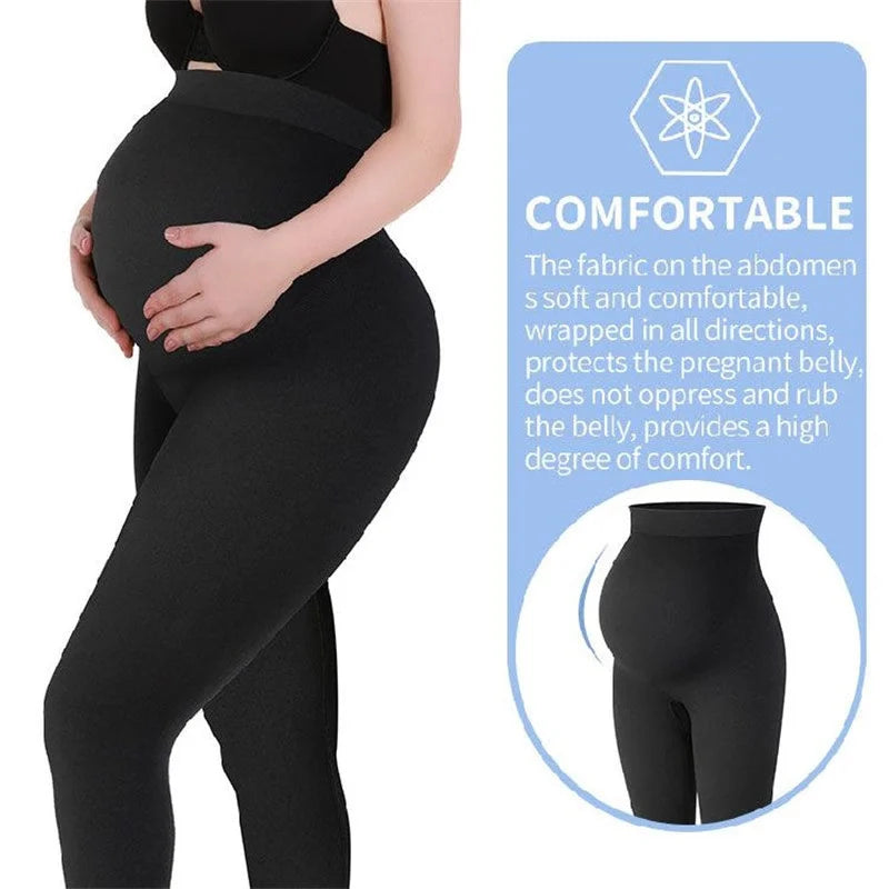 Maternity Leggings Women High Waist Pants Skinny Maternity Clothes for