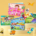 Load image into Gallery viewer, Sticker Montessori Quiet Book Puzzles Educational Toys for Kids
