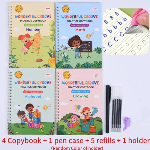 English Groove Magic Practice Copybook Children's Book Learning