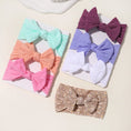 Load image into Gallery viewer, 3Pcs/Set Girls Cable Knit Turban Baby Bows Headbands For Children
