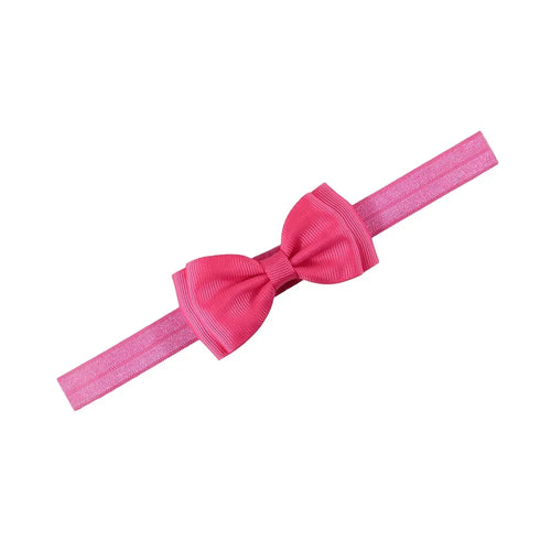 New 1PCS 8*4cm Double Layer Bows Baby Girls Hairband Grosgain Ribbon