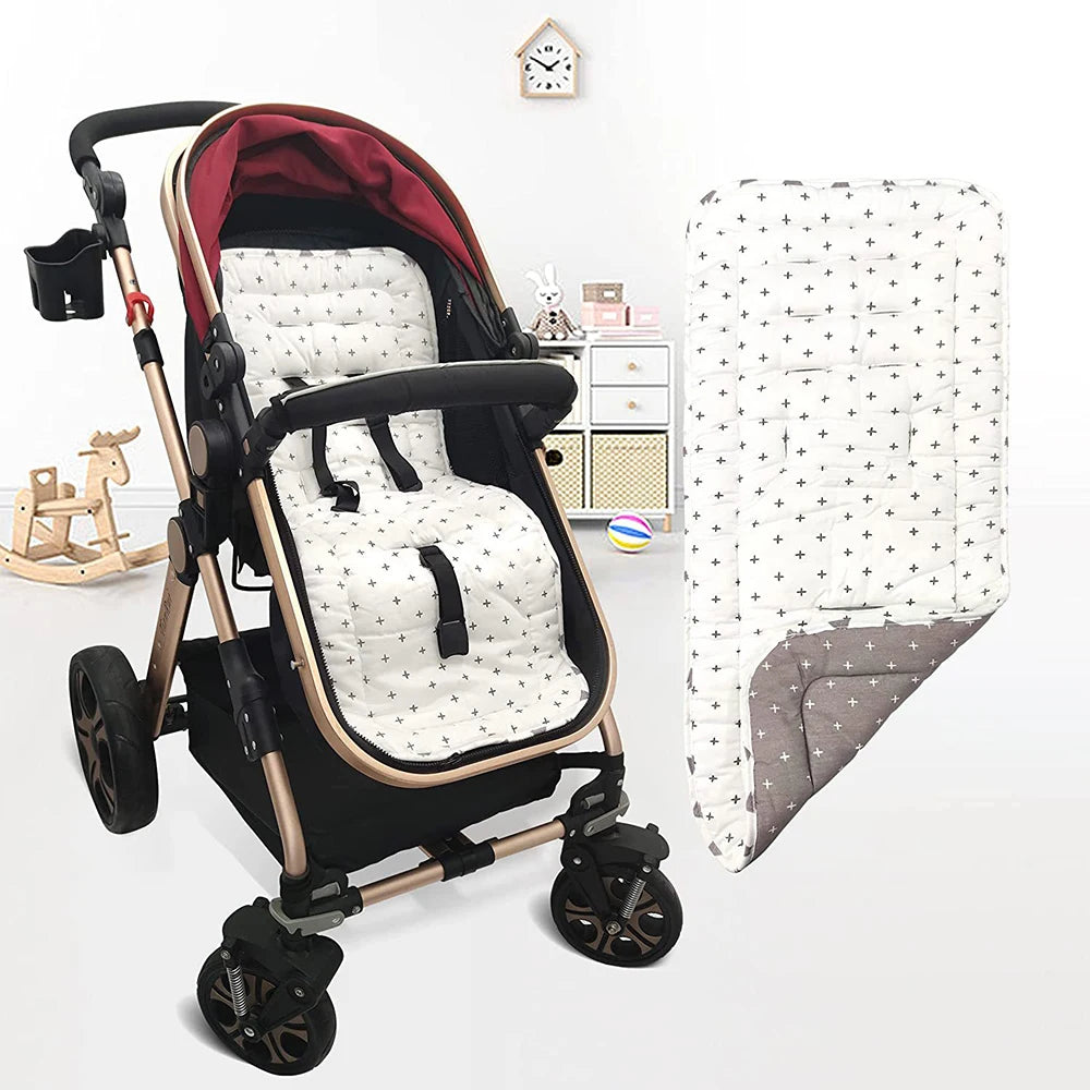 Baby Stroller Comfortable Cotton Cart Mat Infant Cushion Pad Chair