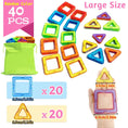 Load image into Gallery viewer, Magnetic Tiles Magnetic Toys for Boys Girls Magnetic Blocks Building
