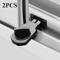 Load image into Gallery viewer, 2Pcs Sliding Window Locks Security Protection Window Limiter
