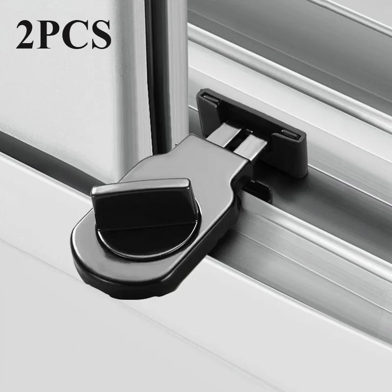 2Pcs Sliding Window Locks Security Protection Window Limiter