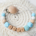 Load image into Gallery viewer, New Baby Pacifier Clips Personalized Name Teethers Toys Dummy Nipples
