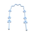 Load image into Gallery viewer, Baby Pacifier Chain with Safety Straps Silicone Holder Stroller &
