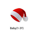 Load image into Gallery viewer, Parent-Child Christmas Hat Big Pompom Mother Kids Knit Beanie Cap
