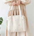 Load image into Gallery viewer, Korea Style Newborn Baby Care Diaper Bag Mummy Shoulder Bag Embroidery
