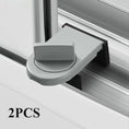 Load image into Gallery viewer, 2Pcs Sliding Window Locks Security Protection Window Limiter
