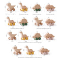 Load image into Gallery viewer, 1PC Baby Toy Beech Wood Block Cartoon Dinosaur Car Educational
