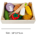 Load image into Gallery viewer, Simulation Kitchen Pretend Toy Wooden Classic Game Montessori
