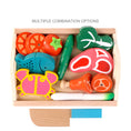 Load image into Gallery viewer, Simulation Kitchen Pretend Toy Wooden Classic Game Montessori
