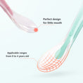 Load image into Gallery viewer, Soft Silicone Baby Feeding Spoon Candy Color Temperature Sensing Spoon
