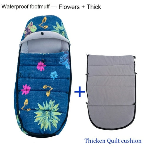 Universal Baby Stroller Accessories Waterproof Sleepsacks Sleeping Bag