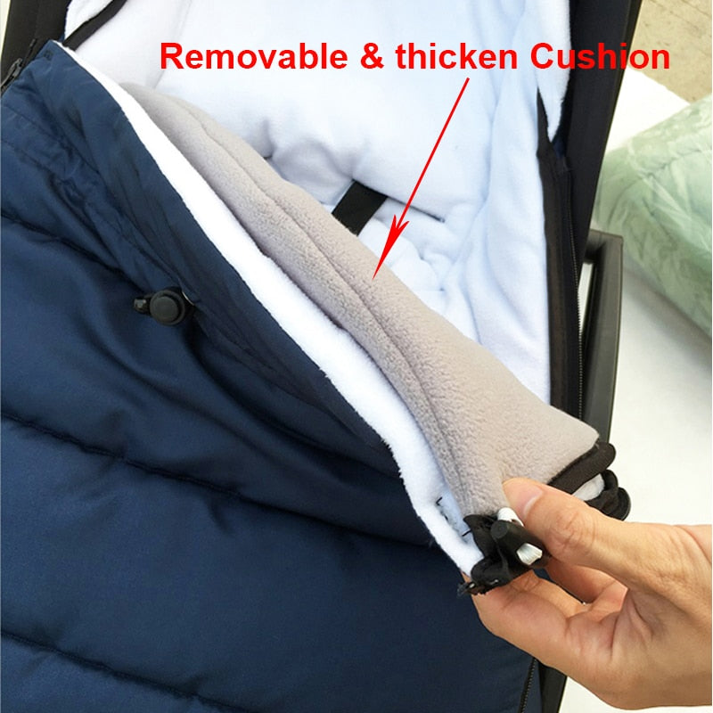 Universal Baby Stroller Accessories Waterproof Sleepsacks Sleeping Bag