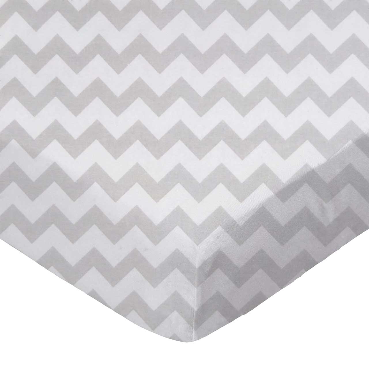 SheetWorld Fitted Moses Basket Sheet - 100% Cotton Woven - Grey