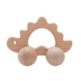 Load image into Gallery viewer, Wooden Child Block For Babies Bpa Free Organic Beech Animal Shape Baby
