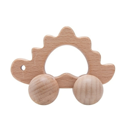 Wooden Child Block For Babies Bpa Free Organic Beech Animal Shape Baby