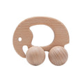 Load image into Gallery viewer, Wooden Child Block For Babies Bpa Free Organic Beech Animal Shape Baby
